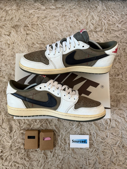 Air Jordan 1 Low x Travis Scott Medium Olive | UK 10