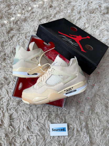 Air Jordan 4 Retro Off-White Sail (W)
