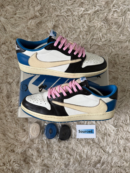 Air Jordan 1 Low x Travis Scott x Fragment | UK 9