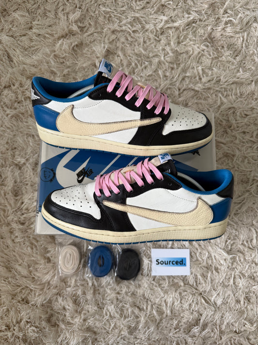 Air Jordan 1 Low x Travis Scott x Fragment | UK 9