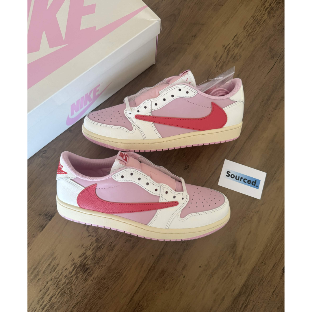 Air Jordan 1 Retro Low OG SP Travis Scott Tropical Pink