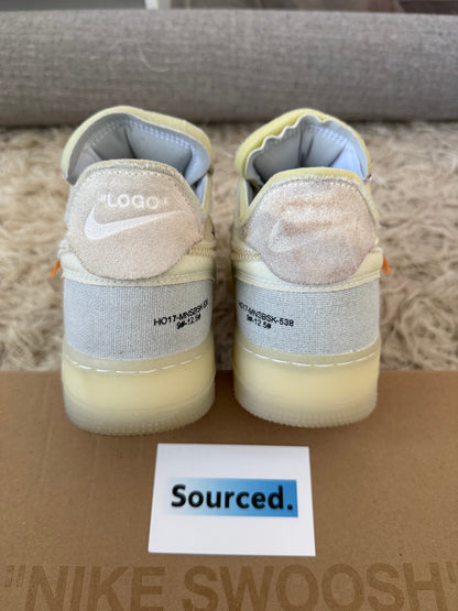 Nike x OFF-WHITE Air Force 1 Low White | UK 10