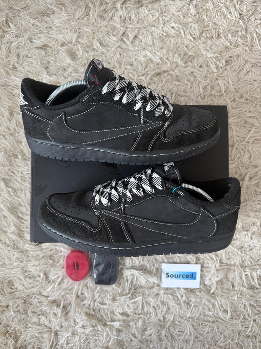 Air Jordan 1 Low x Travis Scott Black Phantom | UK 10