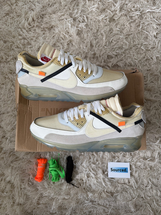 Nike x OFF-WHITE Air Max 90 "The Ten" White | UK 11