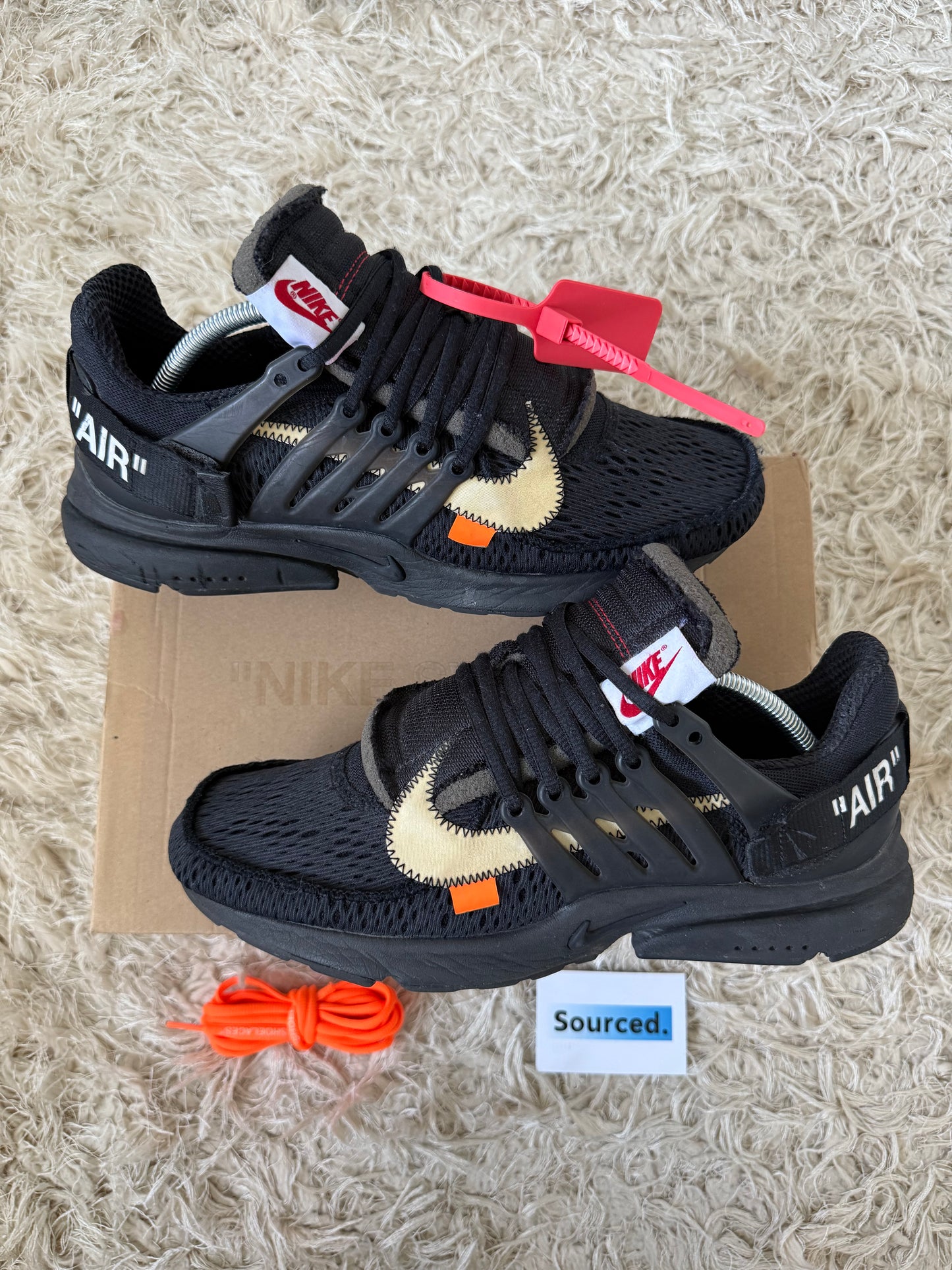 Nike x OFF-WHITE Air Presto Black | UK 9