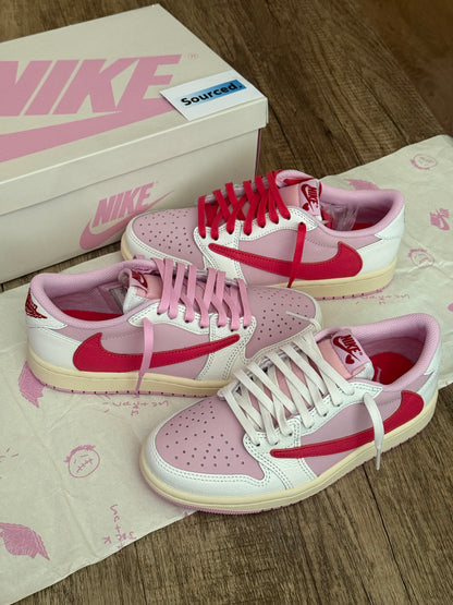 Air Jordan 1 Retro Low OG SP Travis Scott Tropical Pink