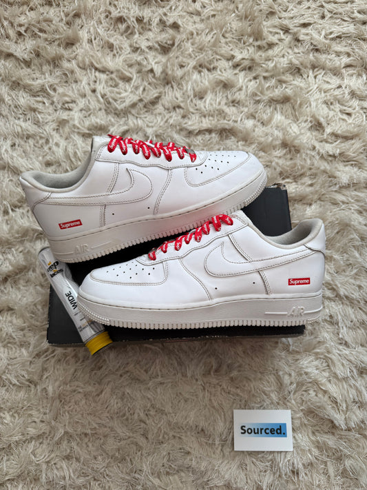 Nike Air Force 1 White x Supreme