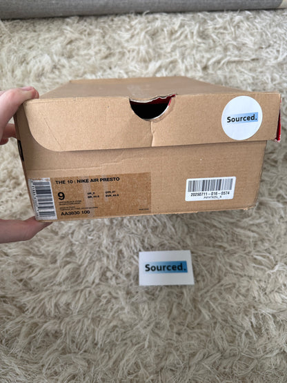Nike x OFF-WHITE Air Presto White | UK 8