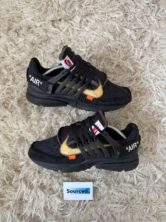 Nike x OFF-WHITE Air Presto Black | UK 9