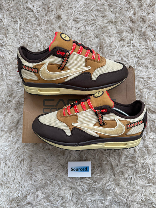 Nike x Travis Scott Air Max 1 Baroque Brown | UK 10