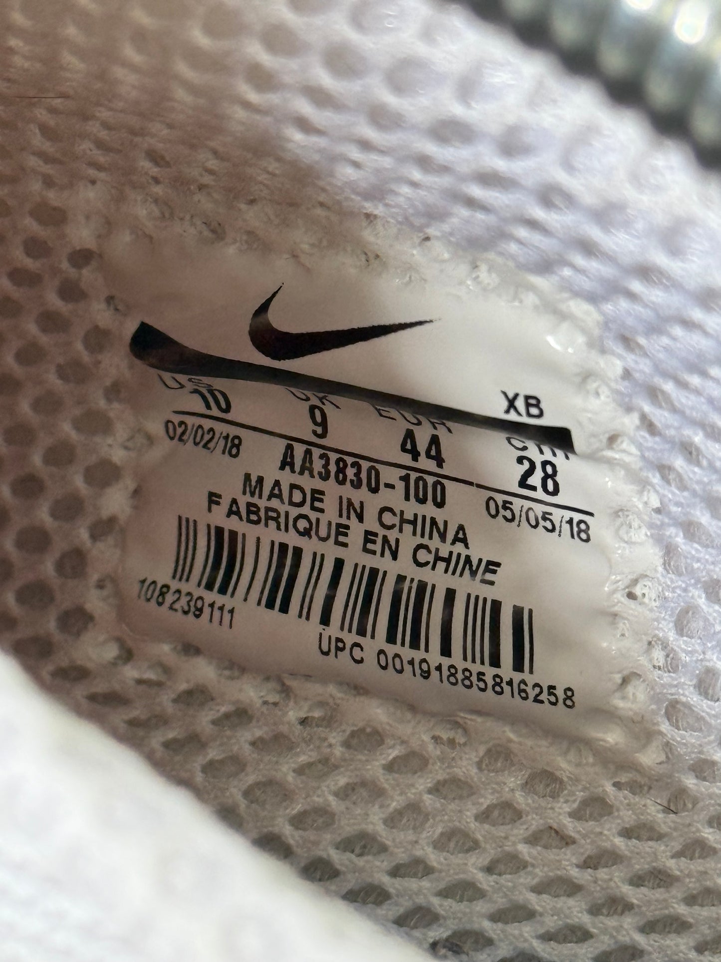 Nike x OFF-WHITE Air Presto White | UK 9