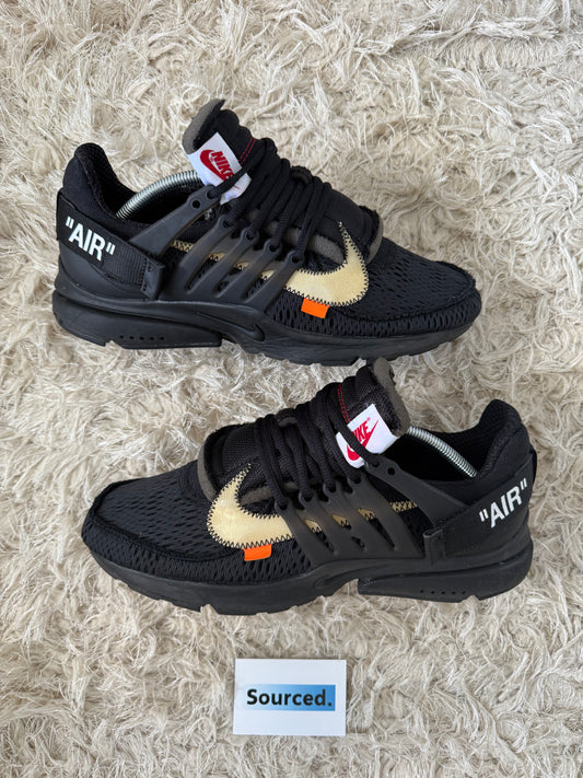 Nike x OFF-WHITE Air Presto Black | UK 10