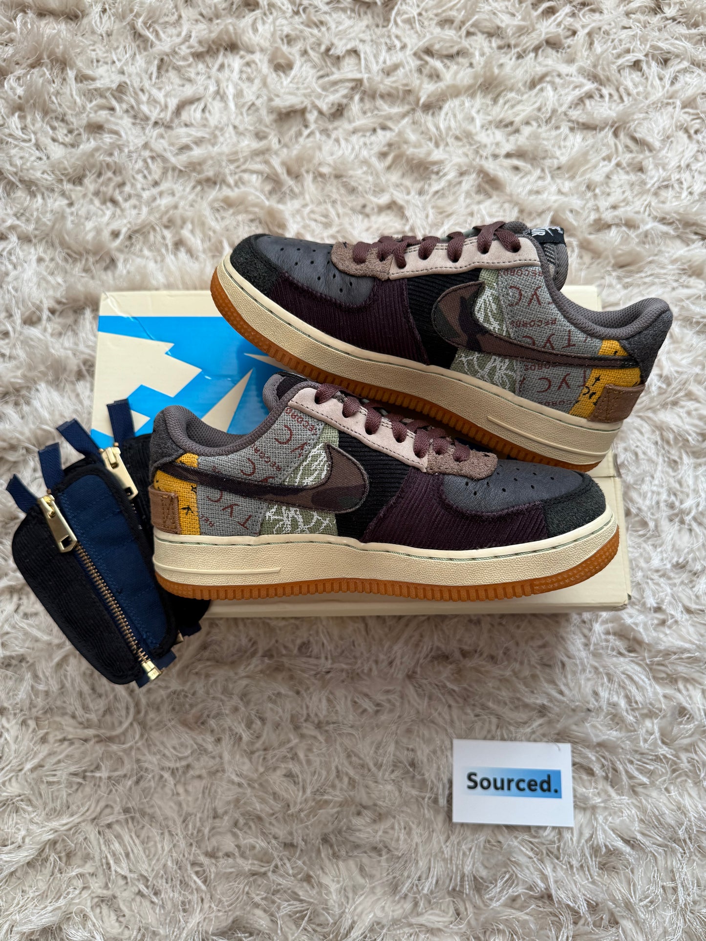 Nike Air Force 1 Low Travis Scott Cactus Jack | UK 3.5