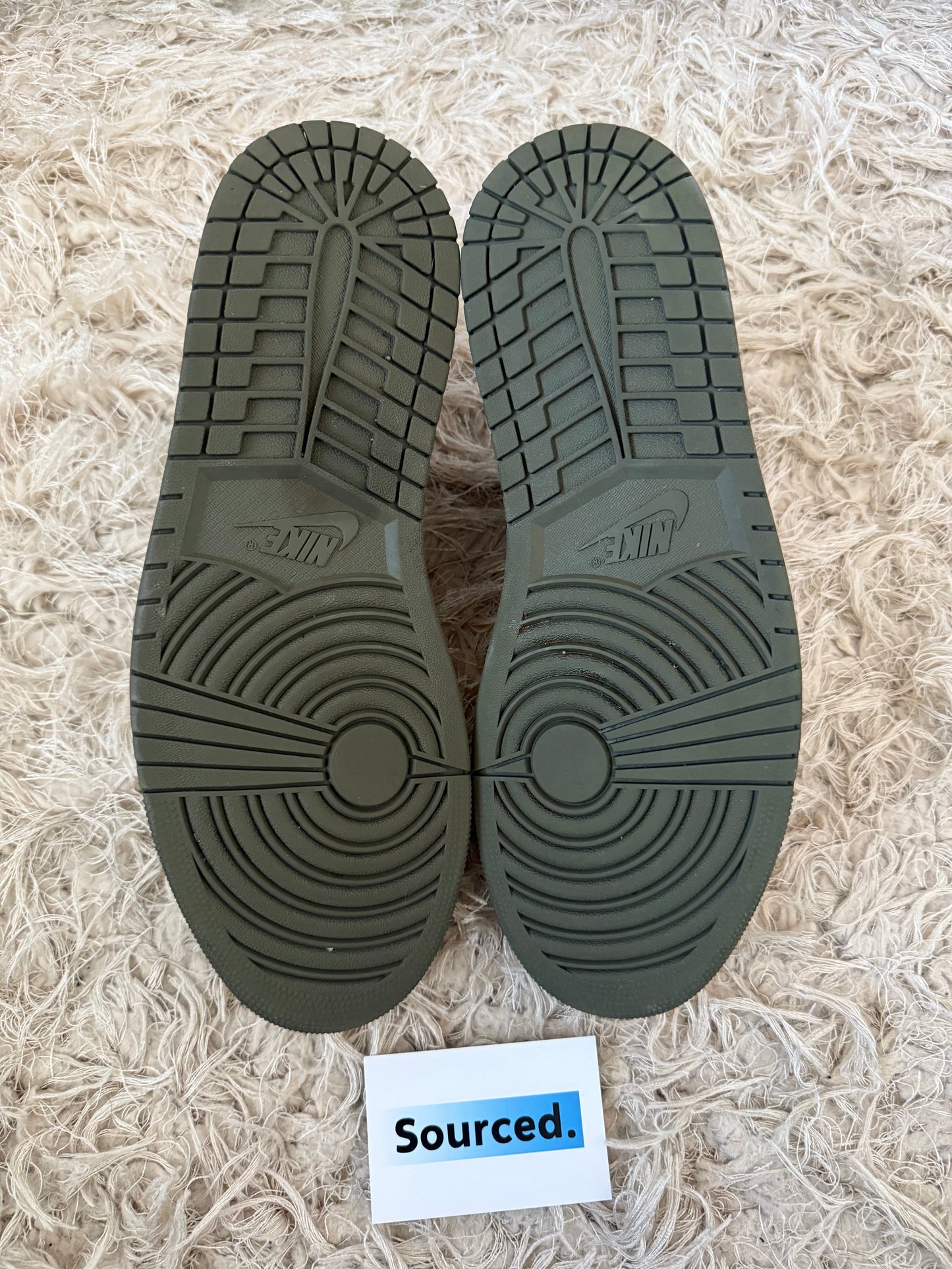 Air Jordan 1 Low x Travis Scott Medium Olive | UK 10