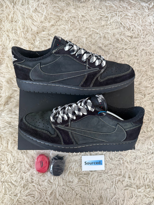 Air Jordan 1 Low x Travis Scott Black Phantom | UK 11.5