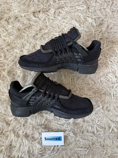 Nike x OFF-WHITE Air Presto Black | UK 9