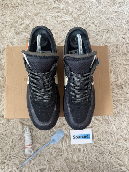 Nike x OFF-WHITE Air Force 1 Low Black | UK 7