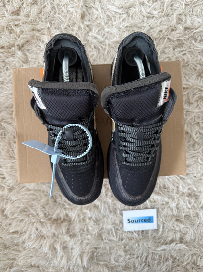 Nike x OFF-WHITE Air Force 1 Low Black | UK 8.5