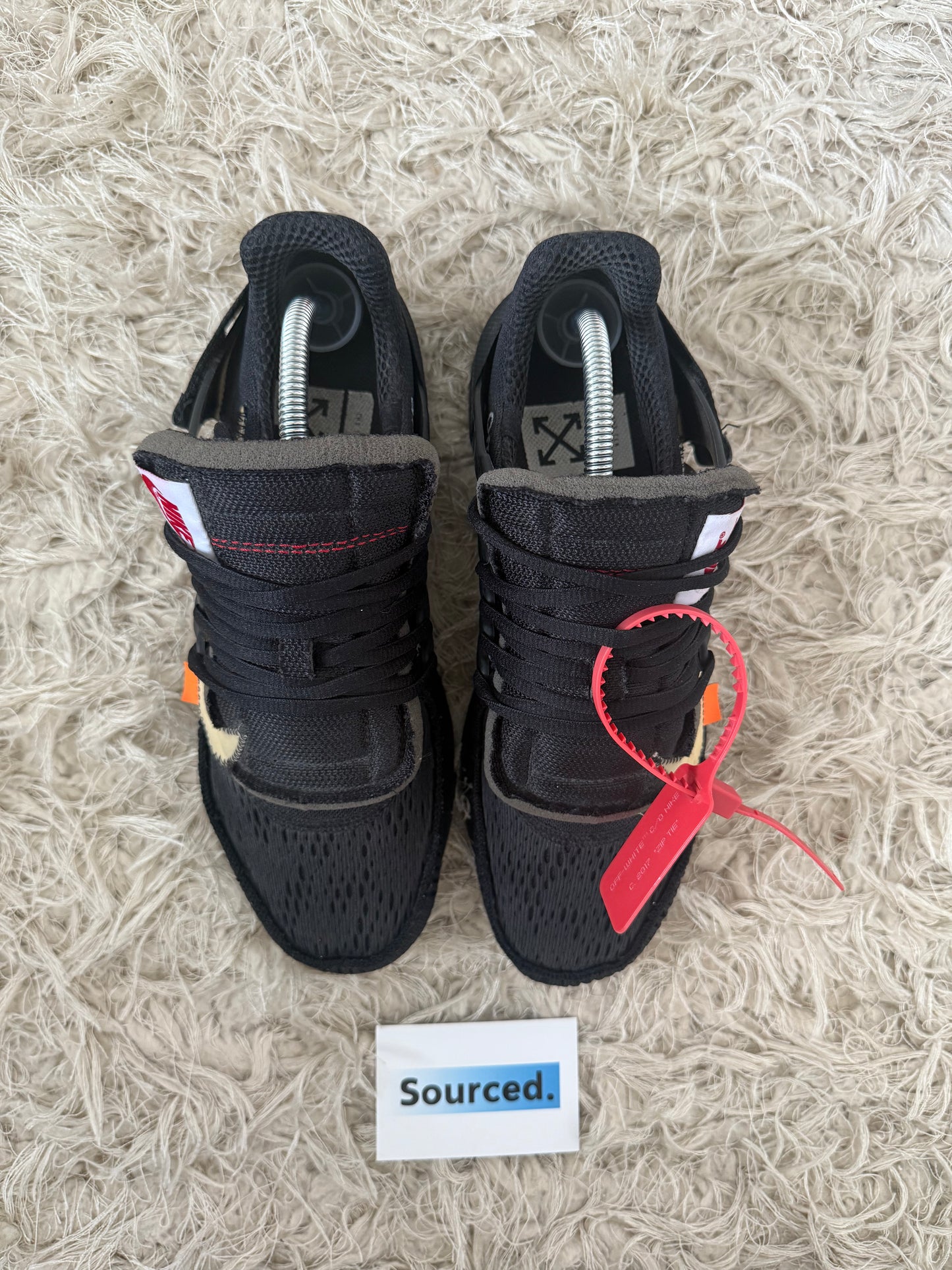 Nike x OFF-WHITE Air Presto Black | UK 7