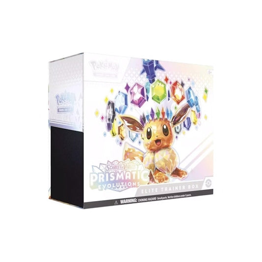Pokémon Scarlet & Violet Prismatic Evolutions Elite Trainer Box